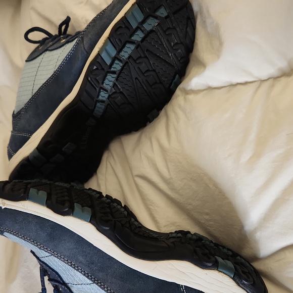 L.L. Bean Tek 2.5 Waterproof Blue Hiking Sneaker Boot Athletic Gorpcore Shoes - Picture 8 of 9